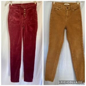 American Eagle PacSun Corduroy Pants Bundle 25